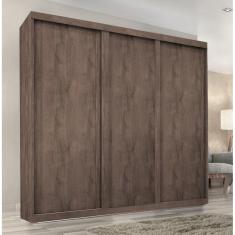 Guarda Roupa Casal Sevilha 3 Portas  Correr 6 Gav.