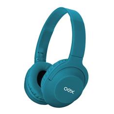 Fone de Ouvido Headset com Microfone OEX Flow HS207 - Azul Turquesa