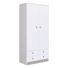 Guarda-Roupas Infantil 2 Portas e 2 Gavetas Multimóveis CR35093