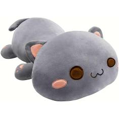 Gatinho bonito de pelúcia animal de pelúcia brinquedo 11,8 polegadas abraços de gato macio