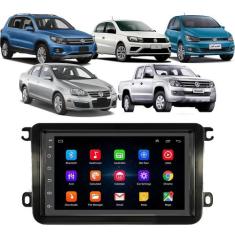 Kit Central Multimídia Android Gol G7 Amarok Jetta Tiguan Passat Fox 7