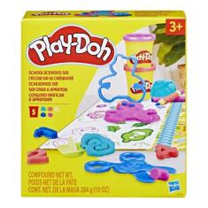 Massa de Modelar Play-Doh Hasbro Conjunto Brincar e Aprender, Colorido