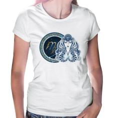 Baby Look Signo Virgem Astrologia - Foca na Moda, Branco, GGG