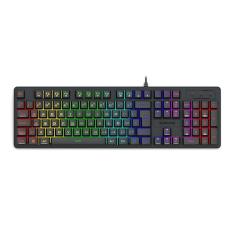 Teclado Membrana Gamer Redragon Netherbane K521-RGB USB Preto