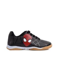 Tênis Infantil Dray Marvel Homem Aranha Preto-Masculino