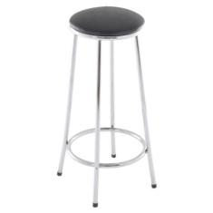 Banqueta Alta Sem Arco Banqueta Para Escritório Plus Preto