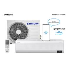 Ar Condicionado Split Inverter Samsung WindFree Connect Sem Vento 24000 BTU/h Frio AR24BVFAAWKNAZ - 220 Volts