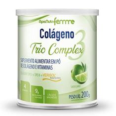 Colágeno Trio Complex Apisnutri Limão 200g