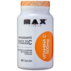 Max Titanium Vitamina C 500Mg - 60 Cápsulas