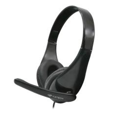 Headset C3Tech PH-340BK - Microfone giratório - USB - Cabo 1.8m - Preto