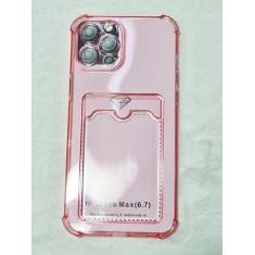 Capinha Proteção de Camera e Porta Cartão Compativel com iPhone 12 Pro