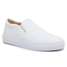 Tênis Feminino Slip On Casual Macio Confortável-Feminino