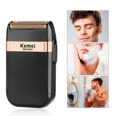 Barbeador Aparador Elétrico De Pelos Masculino Shaver Kemei - HIGA
