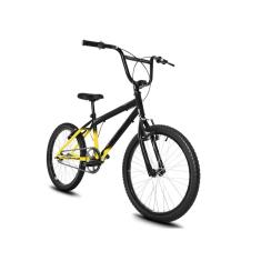 Bicicleta Infantil Passeio Aro 20 KOG CrossX Freio V-Brake Cor:Amarelo Degrade + Preto