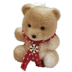 Urso de Natal Enfeite de Espuma - Master Toy