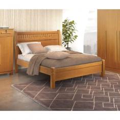 Cama Casal 185 100% Mdf Cinamomo - Móveis Valverde