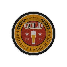 Conjunto Com 6 Pratos Sobremesa Beer Plus -B