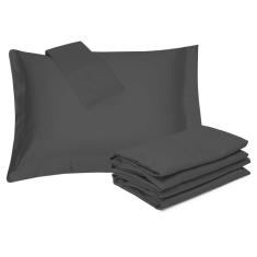 Jogo De Cama Queen 300 Fios Algodão Satinée Kacyumara Preto