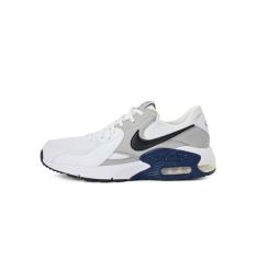 Nike Tênis masculino Air Max Excee, Branco/preto/cinza fumê claro/azul-marinho, 40
