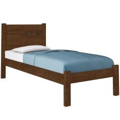 Cama Bianca Solteiro Malbec Com Colchão