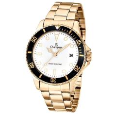 Relogio Champion Dourado Masculino WR 50 metros Ca31266H