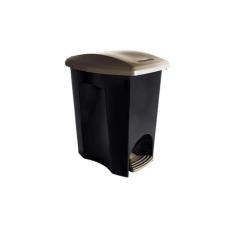 Lixeira Ecoblack Com Pedal 7 Lts - Plasutil