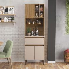 Armário Kit Cozinha com 3 Portas, 1 Gaveta Ac4311