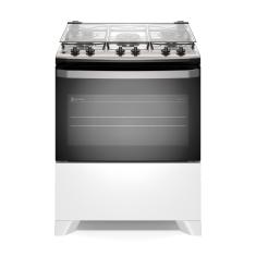 Fogão 5 bocas Electrolux Branco Efficient Mesa Inox, PerfectCook e VaporBake® (FE5IW) Bivolt
