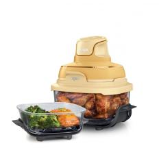 Ninja Air Fryer Crispi Fritadeira 4 em 1 Sistema de Cozimento Portátil 3,78 litros, 6 Copos de Vidro, Contêineres Crocantes
