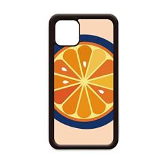Capa com estampa de frutas laranja O alfabeto para iPhone 11 Pro Max para Apple Mobile Case Shell