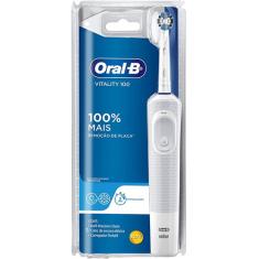 Escova De Dente Elétrica Vitality Precision Clean Oral-b Vitality 100