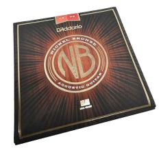 Encordoamento D`Addario 013 Violão Nickel Bronze Aço Nb1356