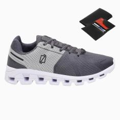 Tênis Masculino Esportivo Caminhada Academia Corrida Musculação Com Carteira-Masculino