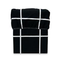 Lençol Viúvo de Baixo c/ Elástico Percal Flex Estampado 400 Fios Toque