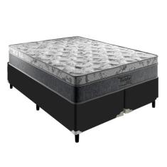 Cama Box King Preto Palermo Molas Ensacadas Portobel