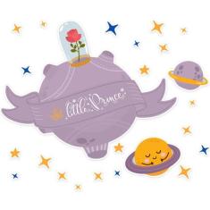 Adesivo de Parede Infantil Pequeno Principe - Quartinhos