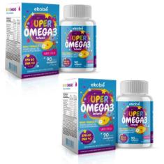 2x Super Ômega 3 Infantil 90 Caps Ekobé