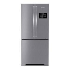 Geladeira Refrigerador Frost Free Brastemp Inox BRO85AK