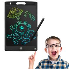 LOUSA MAGICA TELA DE LCD TABLET INFANTIL DIGITAL DE ESCREVER E DESENHAR 12" POLEGADAS