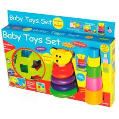 Brinquedo Conjunto Didatico Baby Toys Set Pica Pau