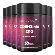 COENZIMA Q10 METABOLIC HEALTH PURAVIDA 6 X 60 CáPSULAS 