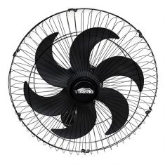 Ventilador de Parede Oscilante 50cm Preto Turbão 130W Bivolt