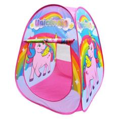 Barraca Infantil Dobravel Toca Tenda Iglu Cabana Unicórnio DM Toys DMT