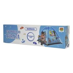 Barraca Esconderijo Pirata Infantil Meninos Toca Dobravel Tenda Dm Toy