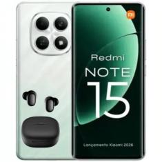 Smartphone Xiaomi Redmi Note 15 256GB 8GB Câmera 108MP Brinde FONE BUD
