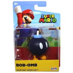 Super Mario - Boneco 2.5 polegadas Colecionável - Bob-Bomb