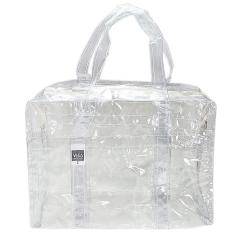 Bolsa PVC Transparente com Zíper - Academia Praia Maquiagem