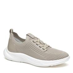 Johnston & Murphy Tênis feminino Escape Knit com cadarço, Cinzento-acastan, 36