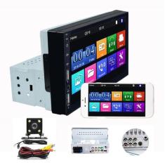 Central Multimídia MP5 1Din Com Tela de 7, Bluetooth, USB, Espelha o C