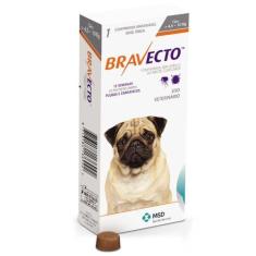 Bravecto para Cães de 4,5 a 10kg - 250mg - MSD